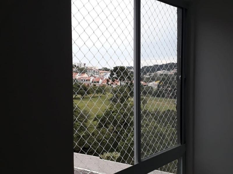 Instalação de rede de segurança em Boraceia Bertioga, Santos